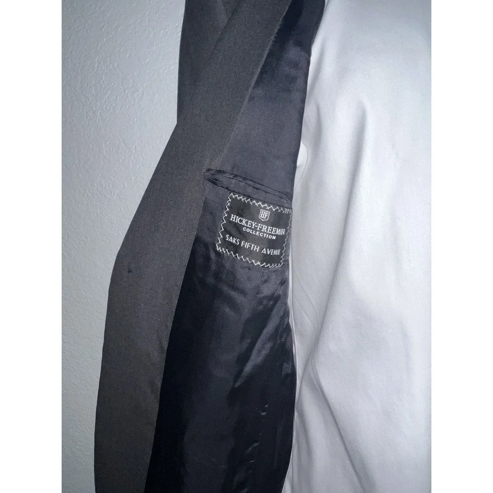 Loro Piana Wool Blazer Mens 40R Gray Boardroom Sport Coat Jacket 2 Button Notch